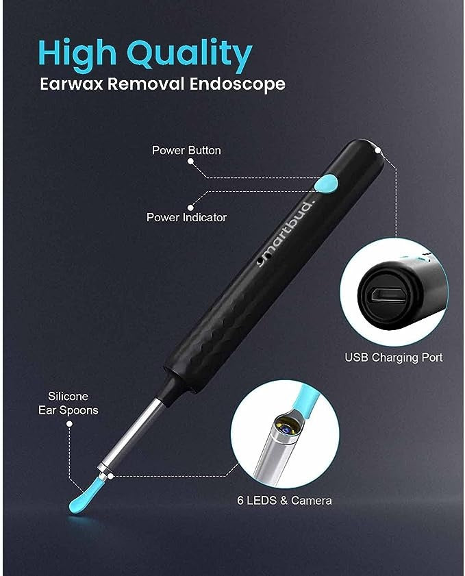 Ear Wax Cleaner with HD Camera - Smart Ear Wax Remover