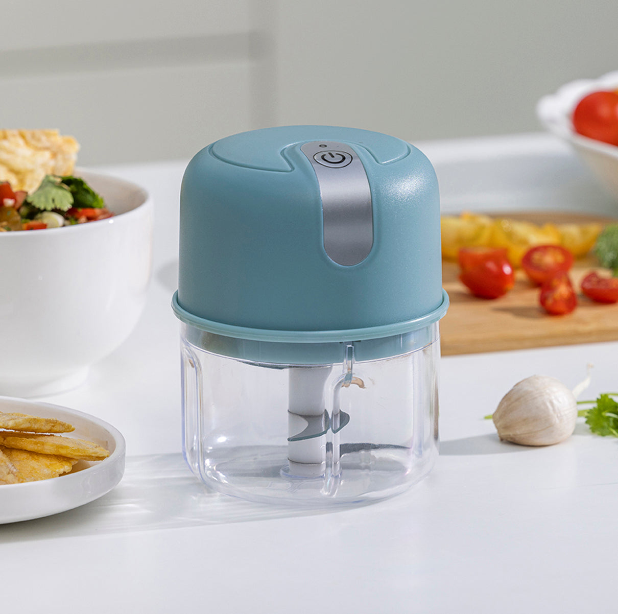 Zippi ChopChop - Mini Food Processor - USB Rechargeable