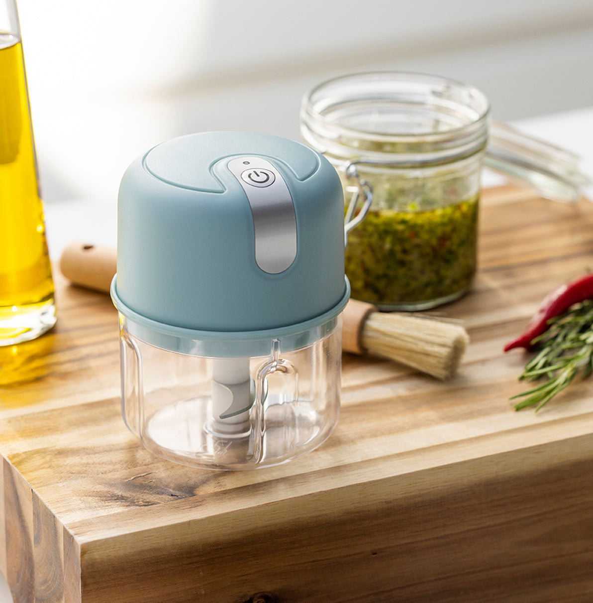Zippi ChopChop - Mini Food Processor - USB Rechargeable