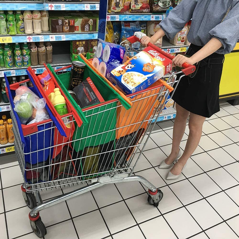 Incredible Shopping Cart Bags (Set Of 4)