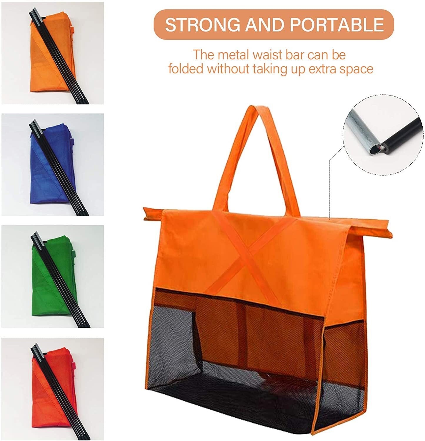 Incredible Shopping Cart Bags (Set Of 4)