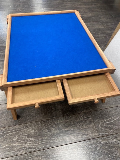 Puzzle Board with Drawer