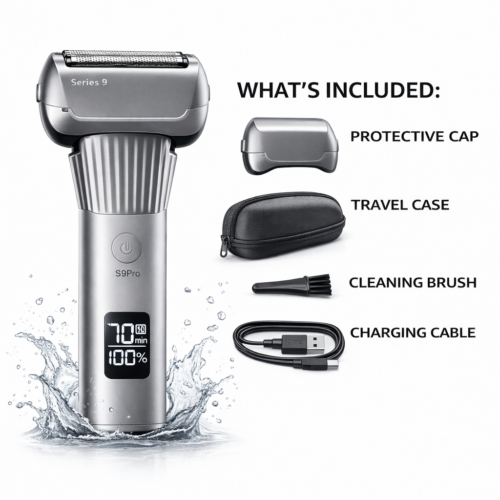 Incredible Shaver : The 5-Head All In One Shaver