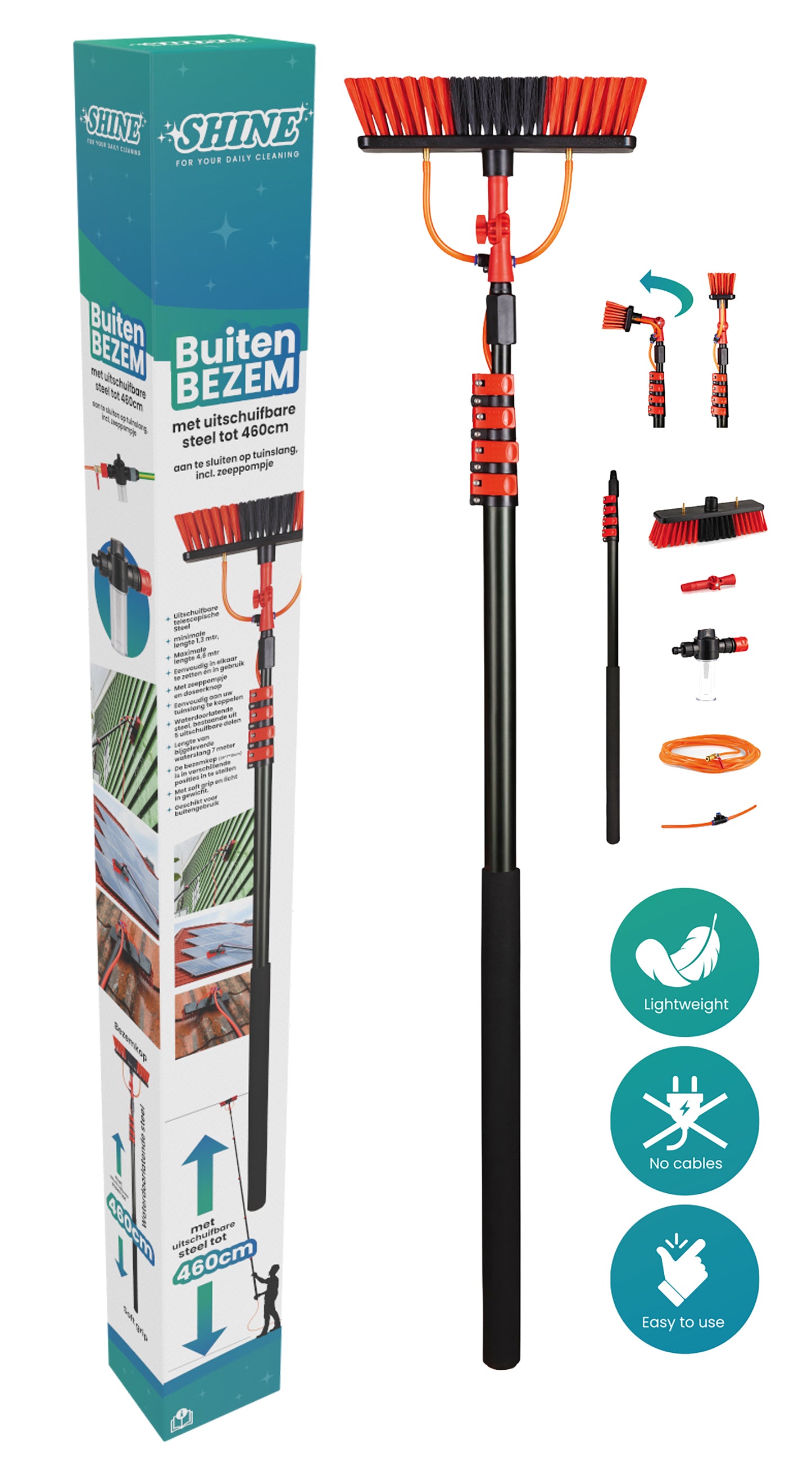 Telescoping Water Broom